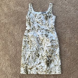 Tahari patterned dress
